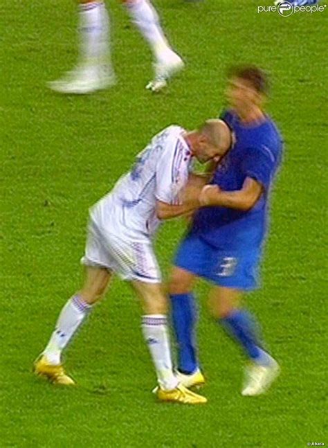 Zinédine Zidane et Marco Materazzi - Purepeople