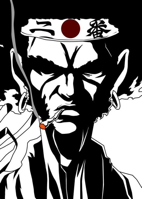 Steel poster by Alexander Nüsgen | Afro samurai, Samurai art, Manga drawing