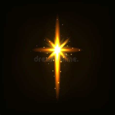 Golden Cross Light Rays Background Stock Illustrations – 97 Golden ...