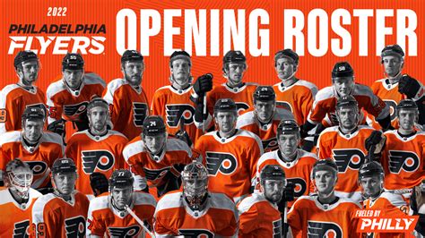 Flyers announce 2022-23 season opening roster | Philadelphia Flyers