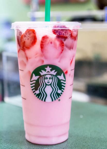 Starbucks Pink Drink - Keto/Low Carb Alternative - With Caffeine Size: Venti (when going wi ...