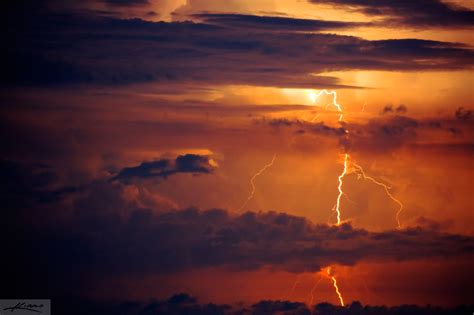 Lightning Storm Out Over Jupiter Coast | HDR Photography by Captain Kimo