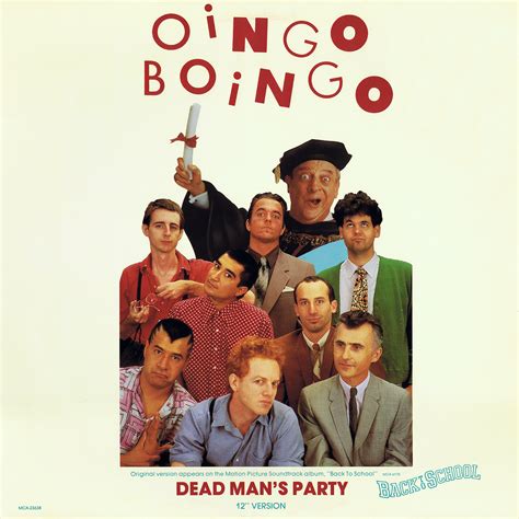 12''/80's: OINGO BOINGO - Dead Man's Party (1986)