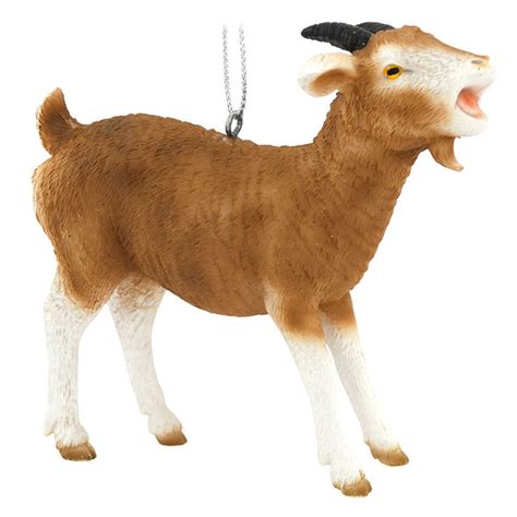 Brown Billy Goat Christmas Ornament 1189463 – Baubles-N-Bling