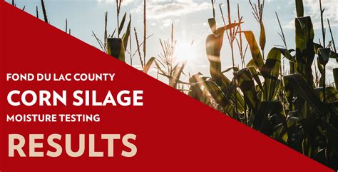 August 31 Corn Silage Moisture Results – Fond du Lac County Extension Agriculture