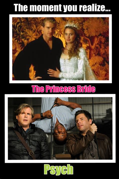 The Princess Bride and Psych! Cary Elwes aka Westley aka Pierre ...