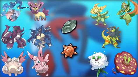 Pokemon want evolve from the moon stone and sun stone | Pokémon Amino