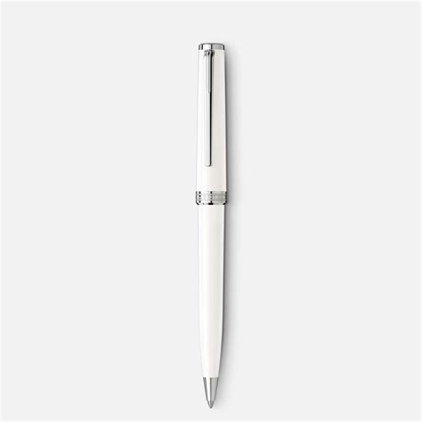 PIX White Ballpoint Pen - Luxury Ballpoint pens – Montblanc® UZ