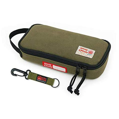 Rough Enough Canvas Small Tool Bag Pouch Large Pencil Case EDC ...