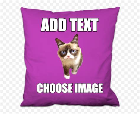 Create Your Own Grumpy Cat Meme - Kitten Emoji,Grumpy Cat Emoji - free transparent emoji ...