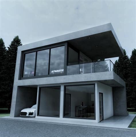 [misc] Modern House render (oc) : r/architecture