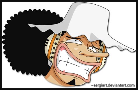 Usopp funny face by SergiART on DeviantArt