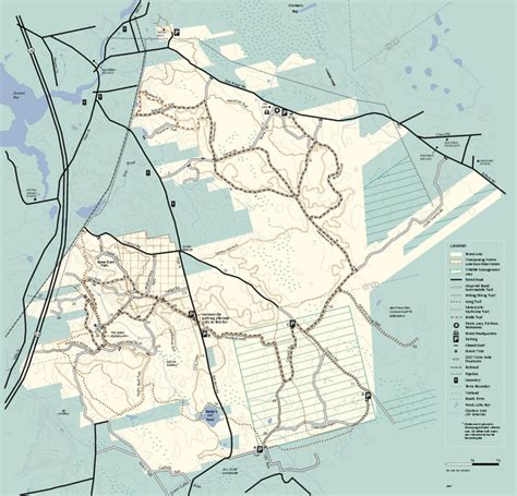 Freetown-Fall River State Forest trail map - Slab Bridge Rd Assonet ma • mappery