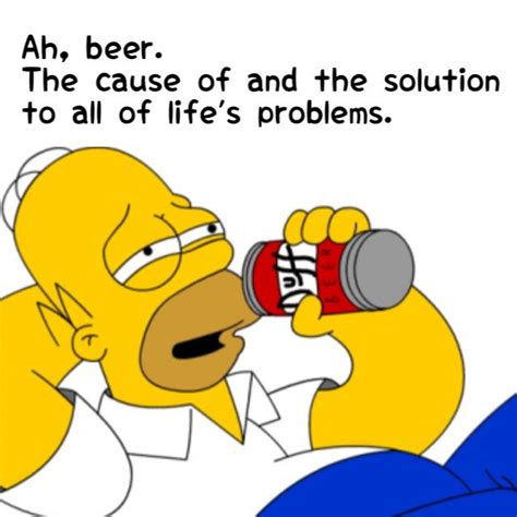 Homer beer quote | Beer quotes, Beer jokes, Beer humor