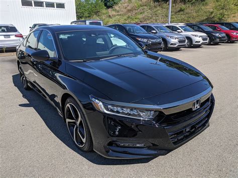 New 2020 Honda Accord Sedan Sport 1.5T in Crystal Black Pearl | Greensburg | #H07493