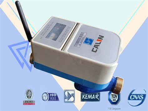 Smart GPRS Remote Water Meter , Reading Muti Jet residential water meter