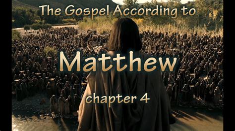 Matthew chapter 4 Bible Study - YouTube