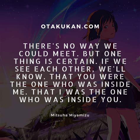 14 Best Your Name Quotes (Kimi no na wa Quotes) | OtaKuKan