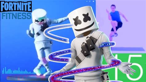 [Fortnite Fitness] Marshmello Dance Workout - YouTube