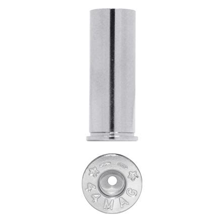 Starline Unprimed Pistol Brass 44 Mag Nickel 500 Count by Starline