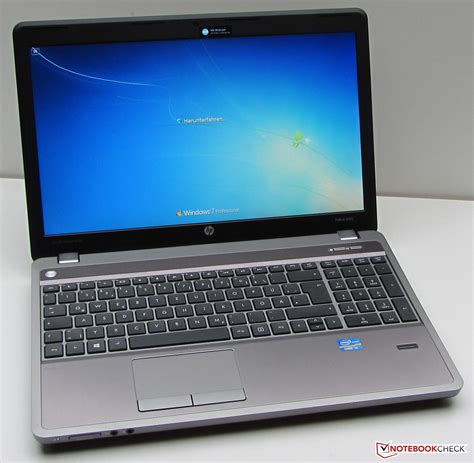 Review HP ProBook 4540s Notebook - NotebookCheck.net Reviews