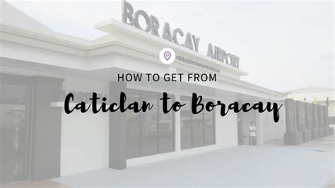 How To Get From Caticlan To Boracay? - Island Star Express