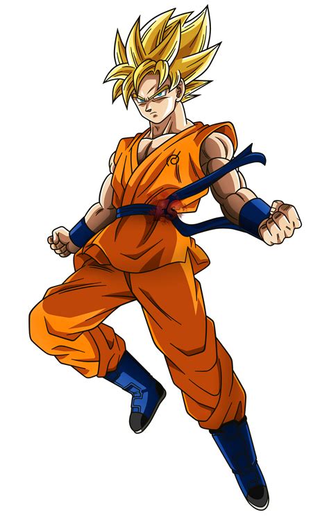 Goku Ssj Traje Fnf - RENDER - Dragon ball Heroes by FradayEsmarkers on DeviantArt