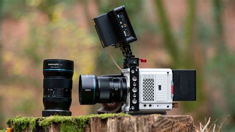 MTF Services brings the Sirui MFT anamorphic lenses to RED Komodo