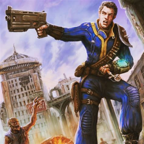 Fallout The Lone Wanderer Vs Ghouls | Fallout posters, Fallout fan art, Fallout lore