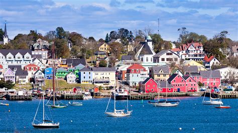 Image Canada Lunenburg harbor Nova Scotia Berth Yacht 1920x1080