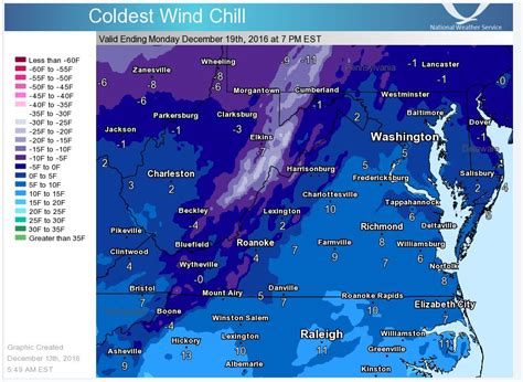 NWS Blacksburg on Twitter: "Significant surge of Arctic cold on the way ...