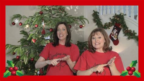 Singing Hands: Christmas Alphabet - Makaton Sign Language - YouTube