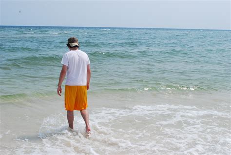 Enjoying the Gulf from Ship Island, Mississippi