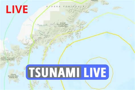 Tsunami warning latest - Alaska and Hawaii alerts cancelled after massive 8.2 magnitude ...