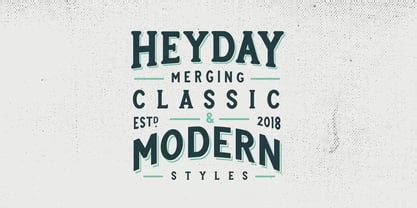 Heyday Font | Webfont & Desktop | MyFonts