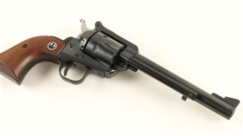 Ruger Blackhawk SA Revolver, .357 caliber, 6 ½” barrel, wood grips ...