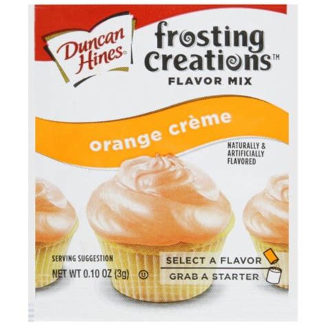 Duncan Hines Frosting Creations Orange Creme Flavor Mix, .11 Oz - Ralphs