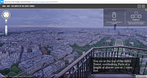 Google Adds Street View Imagery For Top Floor of the Eiffel Tower