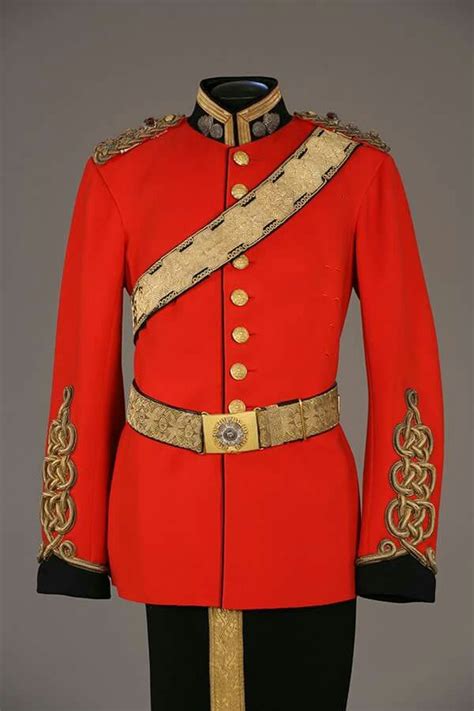 Tsar Nicholas ll of Russia's own Royal Scots Grey uniform.He was made honorary Colonel-in-C ...