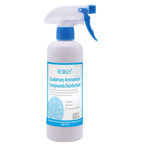 0.2% Quaternary Ammonium Compounds Disinfectant Cleaner Quaternary Ammonium Antibacterial Spray ...