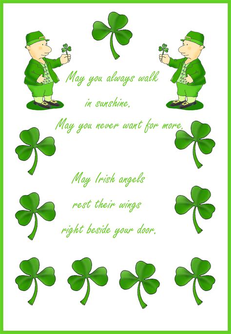 St. Patrick Day Cards – Free Printable Greeting Cards