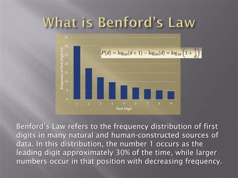 PPT - What is Benford’s Law PowerPoint Presentation, free download - ID ...