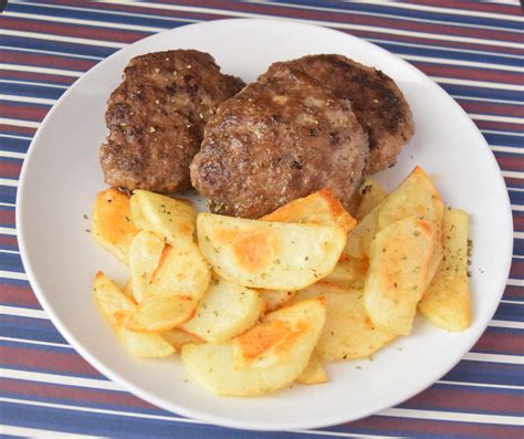 German Frikadellen Recipe with Pan Fried Potatoes - Simplify, Live, Love