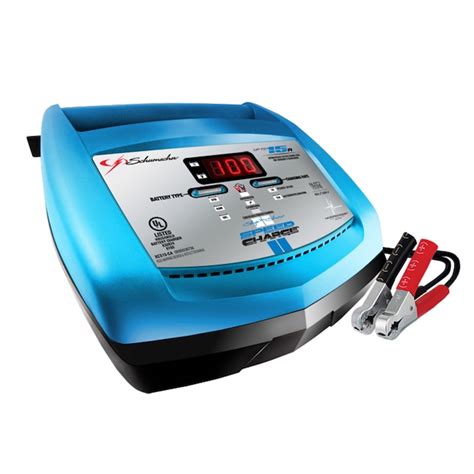 Schumacher Electric 15-Amp 12-Volt Car Battery Charger in the Car ...