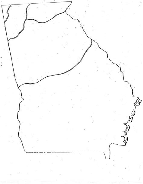 Georgia Regions Map Diagram | Quizlet