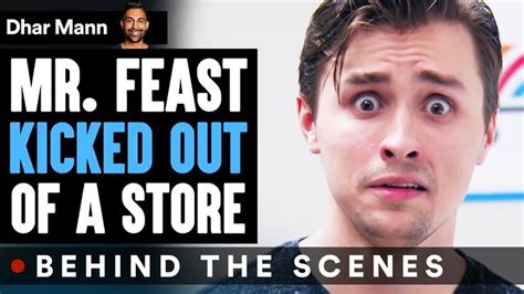 MrFeast KICKED OUT Of Store (Behind The Scenes) | Dhar Mann Studios | Behind the scenes, Scenes ...