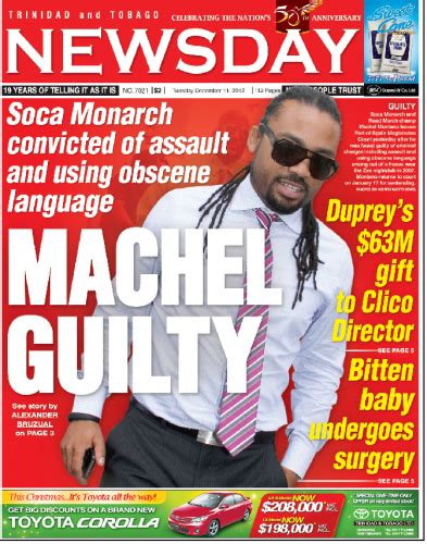 Machel Montano | Trinidad and Tobago News Blog