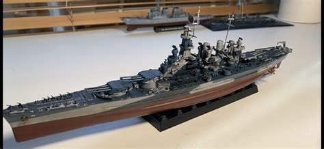 1 700 North Carolina : USS North Carolina (BB-55), Trumpeter 1:700 von ...