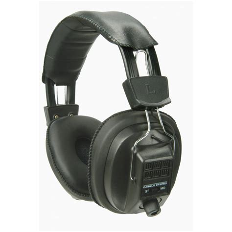 QTX Mono / Stereo Headphones With Volume Control - Monitoring from Inta Audio UK