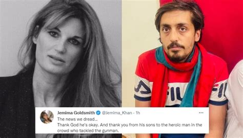 ‘Hero’: Jemima Goldsmith praises man who foiled attack on Imran Khan ...